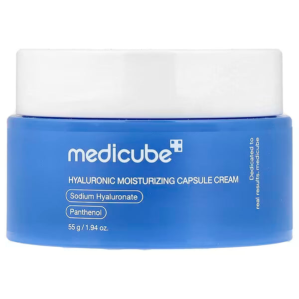 Medicube, Crème-capsule hydratante hyaluronique, 55 g