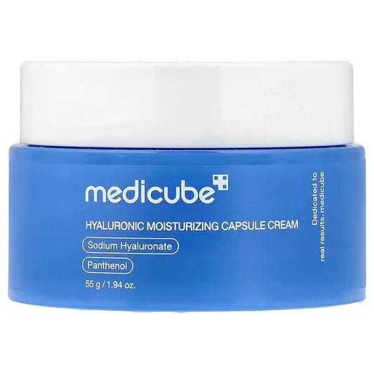 Medicube - Crème-capsule hydratante hyaluronique, 55 g