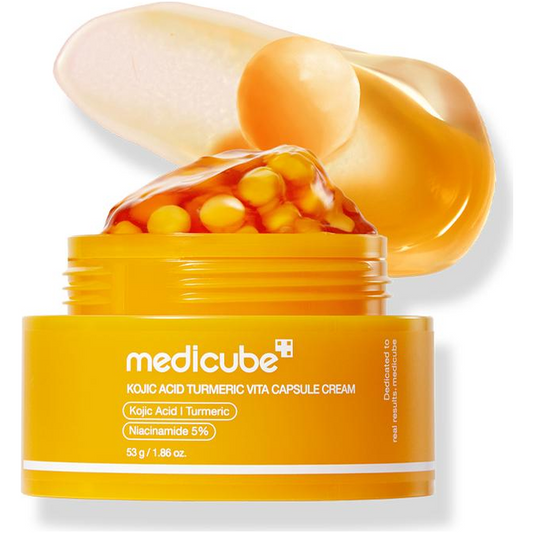 Medicube - Crème Capsules Vitamine Acide Kojique Curcuma 53g